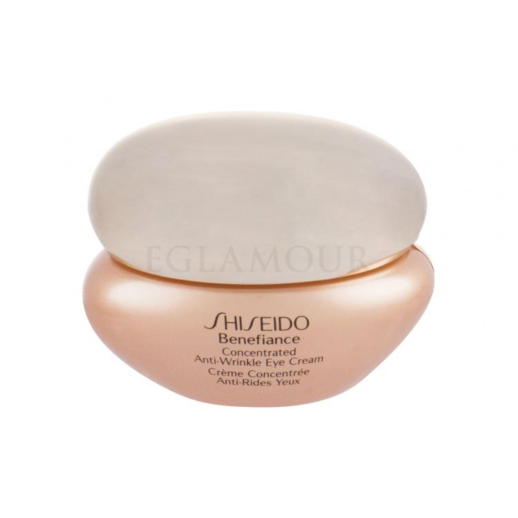 Shiseido Benefiance Concentrated Krem pod oczy dla kobiet 15 ml