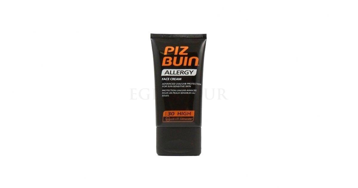 PIZ BUIN Allergy Sun Sensitive Skin Face Cream SPF30 Preparat do opalania twarzy 40 ml