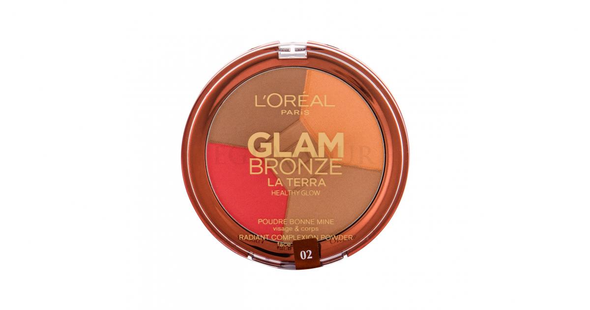 L'Oréal Paris Glam Bronze La Terra Healthy Glow Bronzery dla kobiet