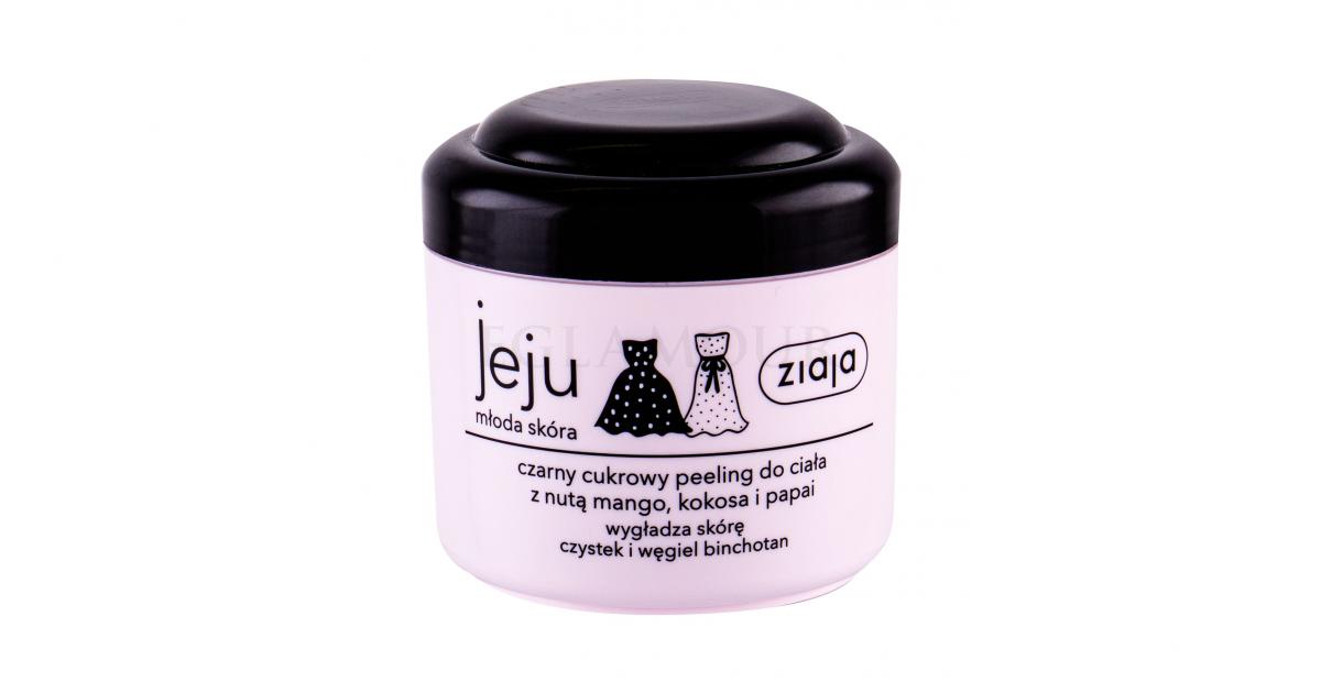 Ziaja Jeju Black Sugar Body Scrub Peeling do ciała dla kobiet 200 ml