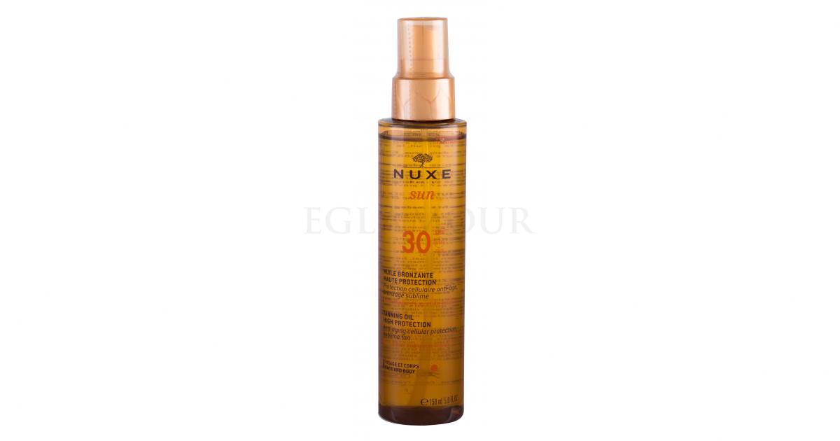 NUXE Sun Tanning Oil SPF30 Preparat do opalania ciała 150 ml