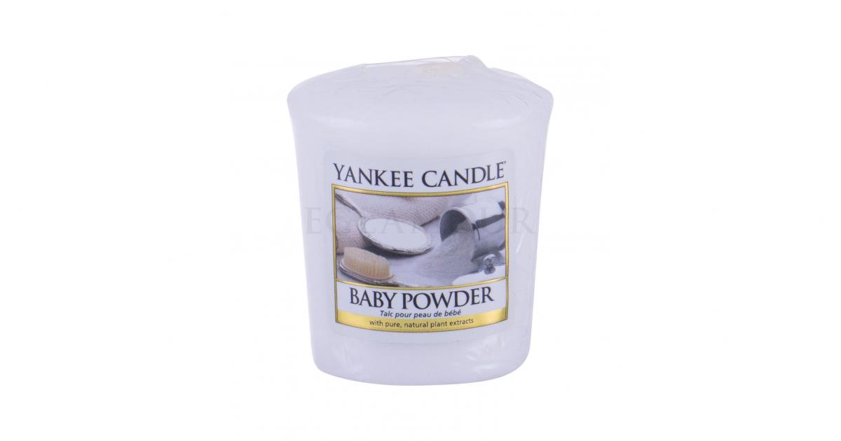 Yankee Candle Baby Powder Świeczka zapachowa 49 g Perfumeria