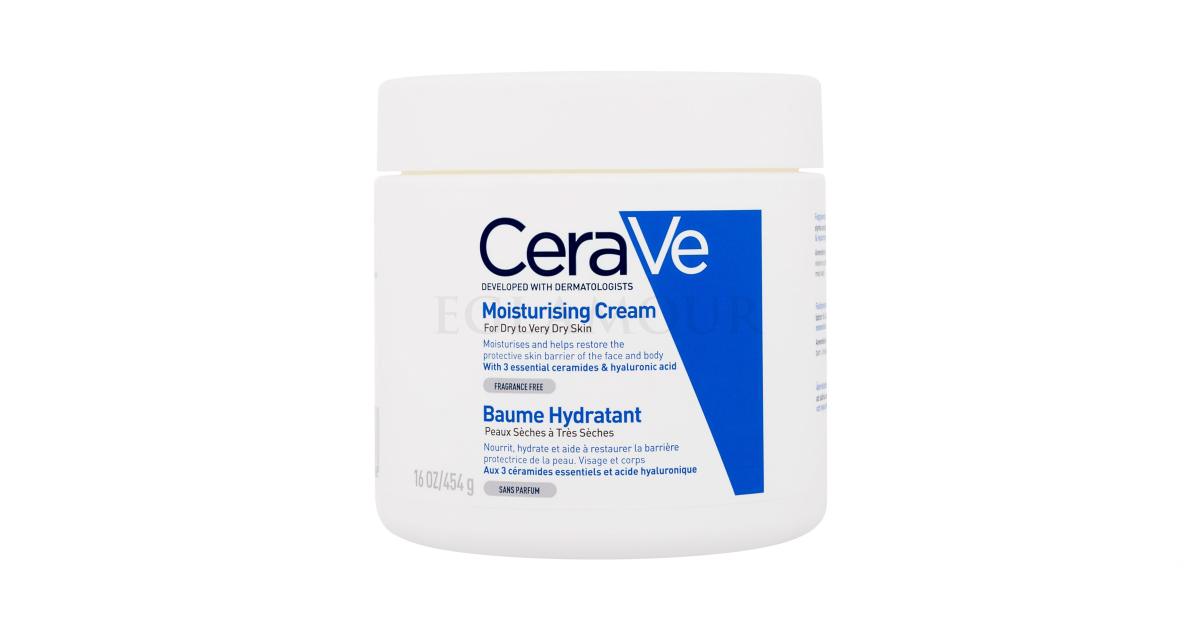 CeraVe Moisturizing Krem do ciała dla kobiet 454 g Perfumeria