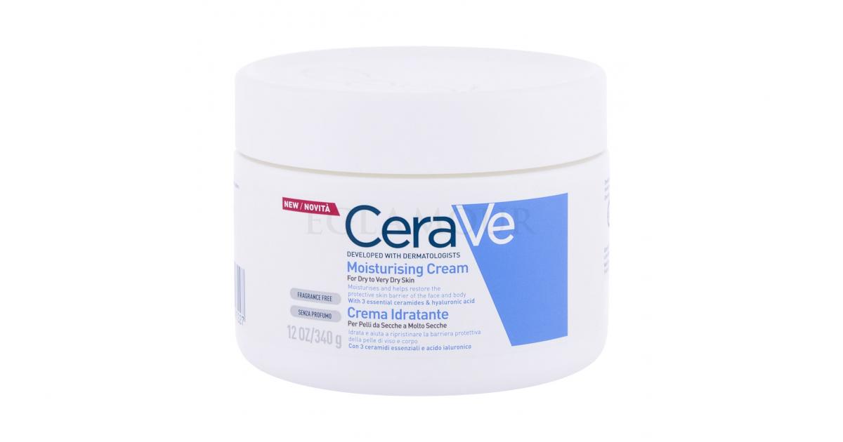 CeraVe Moisturizing Krem do ciała dla kobiet 340 g Perfumeria