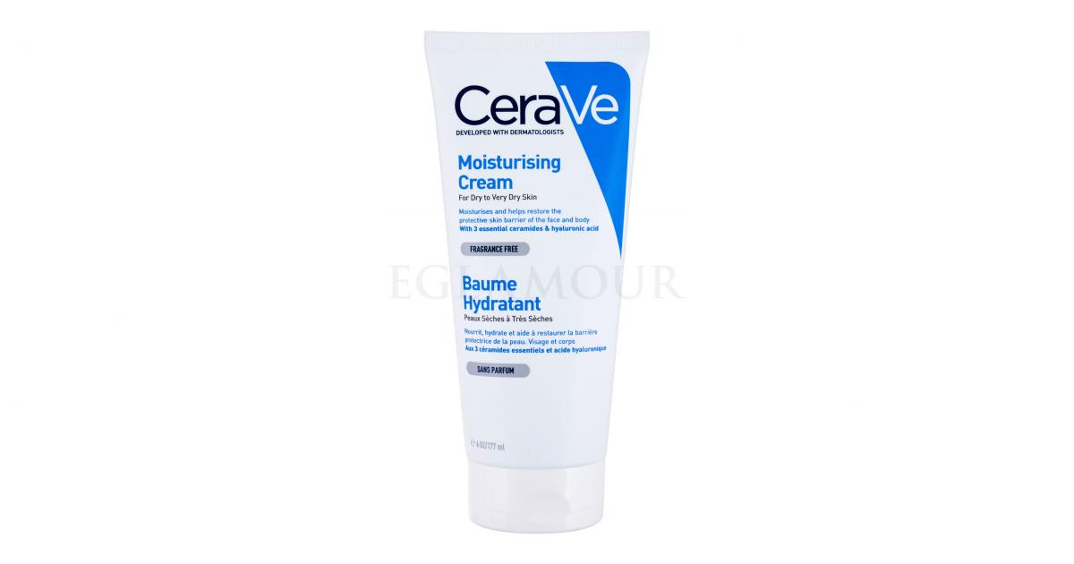 CeraVe Moisturizing Krem do ciała dla kobiet 177 ml Uszkodzone pudełko