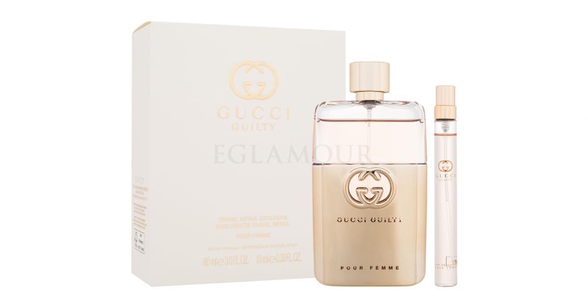 Gucci Guilty Zestaw woda perfumowana 90 ml + woda perfumowana 10 ml ...