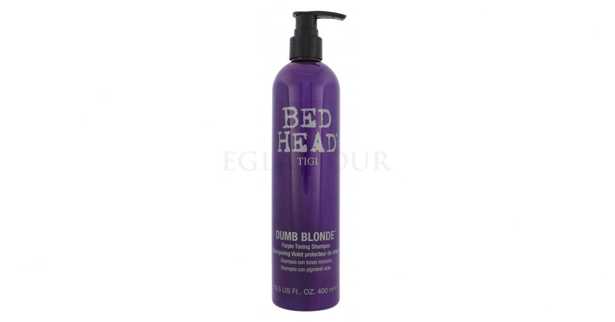 9. TIGI Bed Head Dumb Blonde Purple Toning Shampoo - wide 7