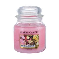 Yankee Candle Fresh Cut Roses Świeczka zapachowa 411 g