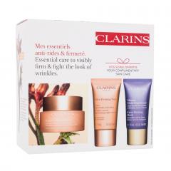 Clarins Extra-Firming Zestaw dla kobiet Krem do twarzy na dzień 50 ml + krem do twarzy na noc 15 ml + maska do twarzy 15 ml