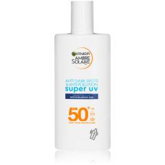 Garnier Ambre Solaire Super UV Protection Fluid SPF50+ Preparat do opalania twarzy 40 ml