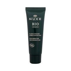NUXE Bio Organic Skin Correcting Moisturising Fluid Żele do twarzy dla kobiet