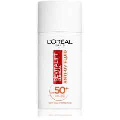 L'Oréal Paris Revitalift Clinical Anti-UV Fluid Kremy do twarzy na dzień dla kobiet