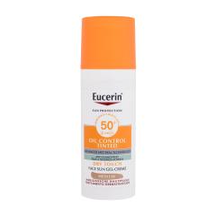 Eucerin Sun Oil Control Tinted Dry Touch Sun Gel-Cream Preparaty do opalania twarzy