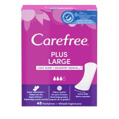 Carefree Plus Large Light Scent Wkładka higieniczna dla kobiet Zestaw