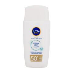 Nivea UV Face Specialist Derma Skin Clear SPF50+ Preparat do opalania twarzy dla kobiet 40 ml
