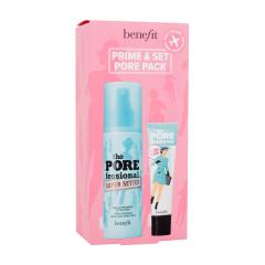 Benefit Prime & Set Pore Pack Zestaw spray utrwalający makijaż The Porefessional Super Setter 120 ml + baza pod makijaż The Porefessional Smoothing Face Primer 22 ml