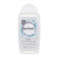 Femfresh 0% Sensitive Wash Kosmetyki do higieny intymnej dla kobiet 250 ml
