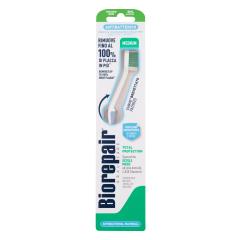 Biorepair Antibacterial Toothbrush Medium Szczoteczka do zębów 1 szt Uszkodzone pudełko