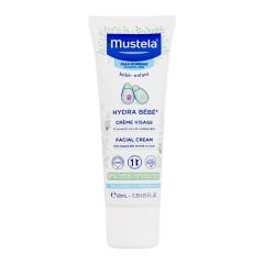 Mustela Hydra Bébé® Facial Cream Krem do twarzy na dzień dla dzieci 40 ml Uszkodzone opakowanie