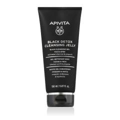 Apivita Black Detox Cleansing Jelly Żel oczyszczający dla kobiet 150 ml