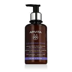 Apivita Cleansing Creamy Foam Face & Eyes Pianka oczyszczająca dla kobiet 200 ml