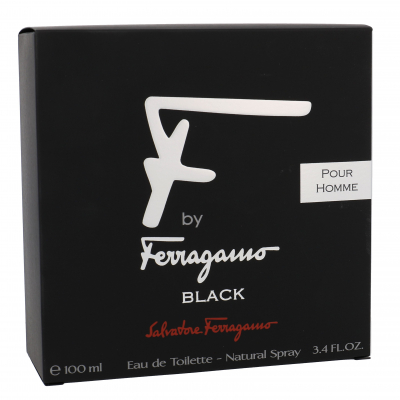 Ferragamo F by Ferragamo Black Woda toaletowa dla mężczyzn 100 ml