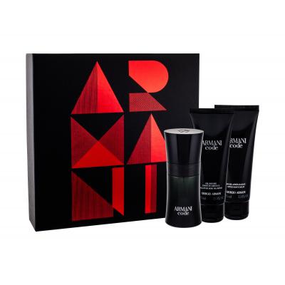 Giorgio Armani Code Zestaw Edt 50ml + 75ml balsam po goleniu + 75ml Żel pod prysznic