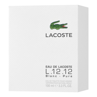 Lacoste Eau de Lacoste L.12.12 Blanc Woda toaletowa dla mężczyzn 100 ml