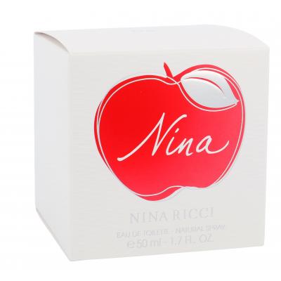 Nina Ricci Nina Woda toaletowa dla kobiet 50 ml Uszkodzone pudełko