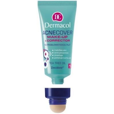 Dermacol Acnecover Make-Up & Corrector Podkład dla kobiet 30 ml Odcień 1