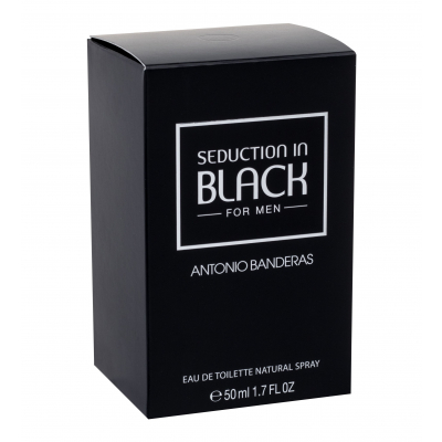 Antonio Banderas Seduction in Black Woda toaletowa dla mężczyzn 50 ml