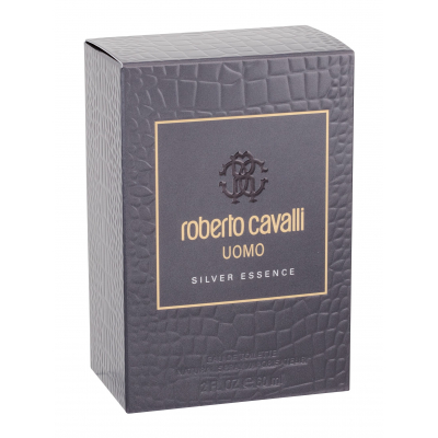 Roberto Cavalli Uomo Silver Essence Woda toaletowa dla mężczyzn 60 ml