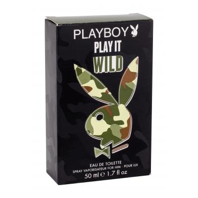Playboy Play It Wild Woda toaletowa dla mężczyzn 50 ml Uszkodzone pudełko