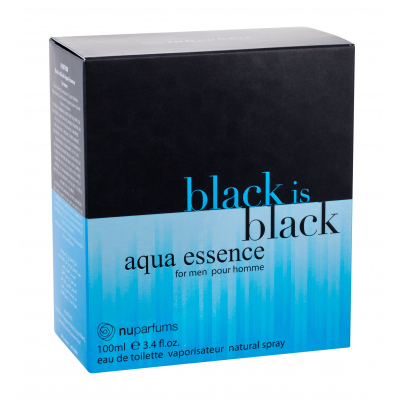 Nuparfums Black is Black Aqua Essence Woda toaletowa dla mężczyzn 100 ml