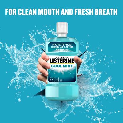 Listerine Cool Mint Mouthwash Płyn do płukania ust 250 ml