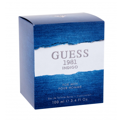 GUESS Guess 1981 Indigo Woda toaletowa dla mężczyzn 100 ml