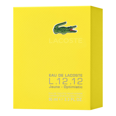Lacoste Eau de Lacoste L.12.12 Jaune (Yellow) Woda toaletowa dla mężczyzn 50 ml