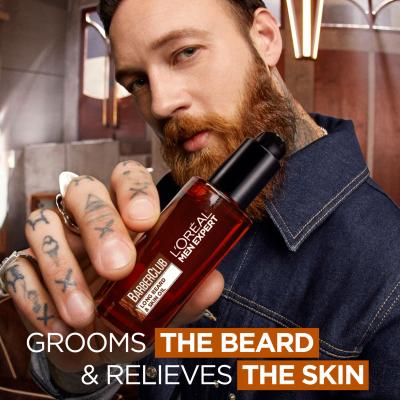 L&#039;Oréal Paris Men Expert Barber Club Long Beard &amp; Skin Oil Olejek do zarostu dla mężczyzn 30 ml