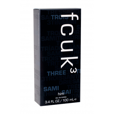 Fcuk 3 Him Woda toaletowa dla mężczyzn 100 ml