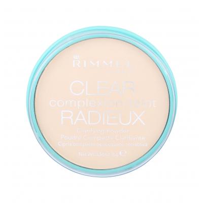 Rimmel London Clear Complexion Puder dla kobiet 16 g Odcień 021 Transparent