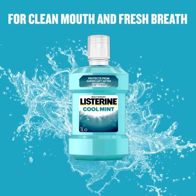 Listerine Cool Mint Mouthwash Płyn do płukania ust 1000 ml