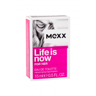 Mexx Life Is Now For Her Woda toaletowa dla kobiet 15 ml