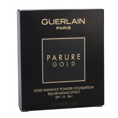 Guerlain Parure Gold SPF15 Podkład dla kobiet Napełnienie 10 g Odcień 05 Dark Beige Uszkodzone pudełko