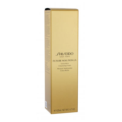 Shiseido Future Solution LX Pianka oczyszczająca dla kobiet 125 ml Uszkodzone pudełko