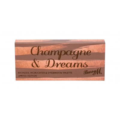 Barry M Eyeshadow Palette Champagne &amp; Dreams Cienie do powiek dla kobiet 9,4 g