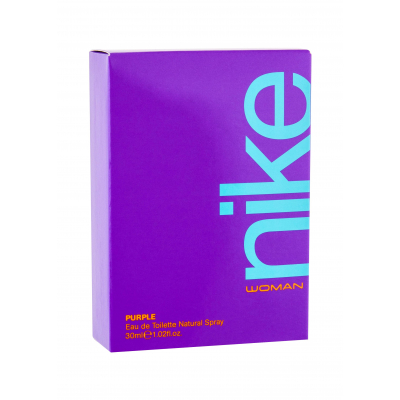 Nike Perfumes Purple Woman Woda toaletowa dla kobiet 30 ml Uszkodzone pudełko