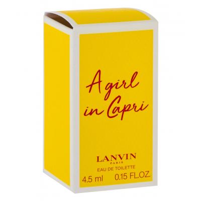 Lanvin A Girl in Capri Woda toaletowa dla kobiet 4,5 ml