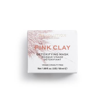 Revolution Skincare Pink Clay Detoxifying Maseczka do twarzy dla kobiet 50 ml