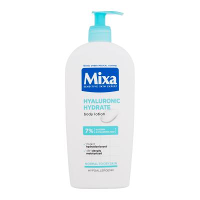 Mixa Hyaluronic Hydrate Mleczko do ciała dla kobiet 400 ml