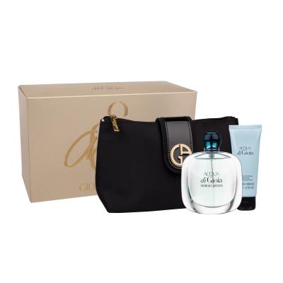 Giorgio Armani Acqua di Gioia Zestaw Edp 100ml + 75ml Balsam + Kosmetyczka